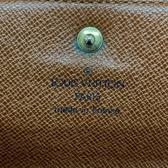 Auth LOUIS VUITTON Porte Tresor Etui Papier M61202 Monogram - SP0979 - Picture 9 of 14